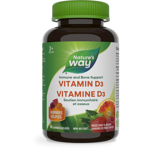Nature's Way - Vitamine D3 Gummies 60 gélifiés