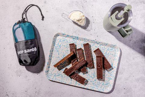 Barres protéinées au chocolat