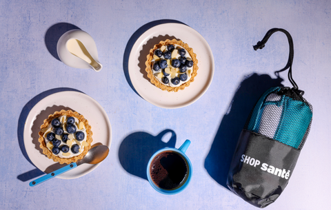 Mini tartelettes santé au yogourt grec et aux bleuets