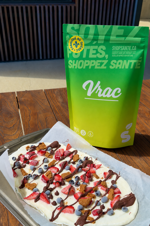 Barres de Yogourt Glacé Protéiné