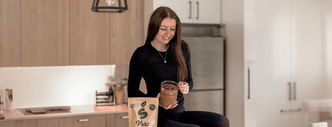 Crème glacée protéinée choco-peanut (Ninja Creami)