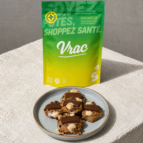 Cookies protéinés façon S'mores