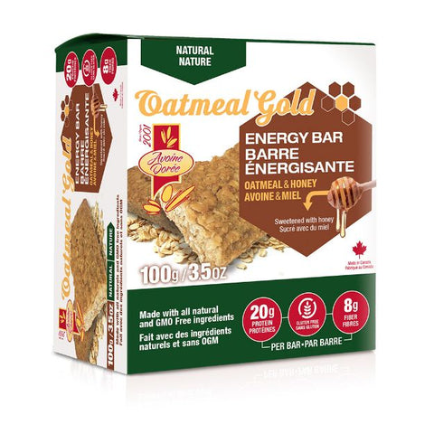 Avoine Dorée - Oatmeal Energy Bar 100g (12x)