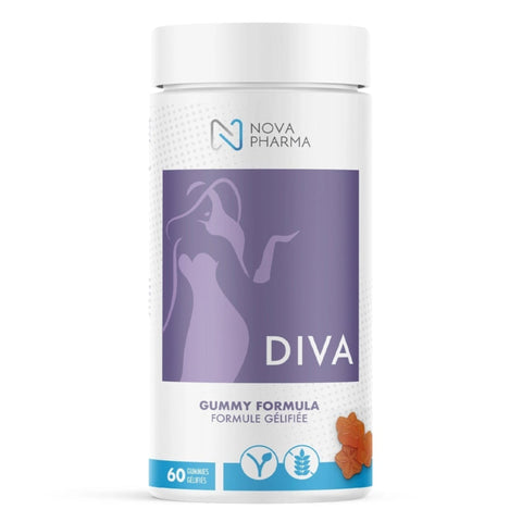 Nova Pharma - Diva Jujubes à la biotine (60 jujubes)