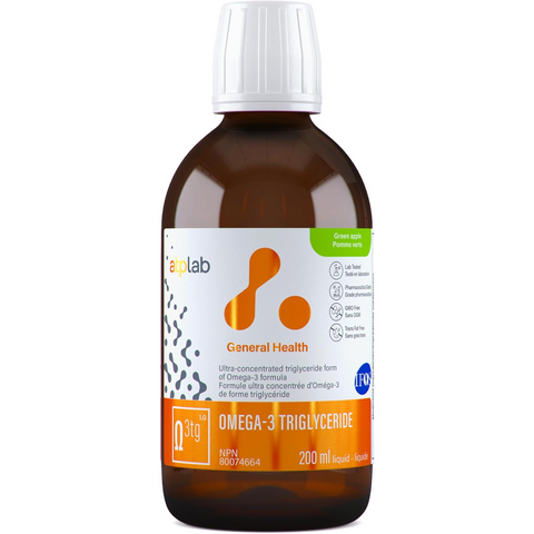 ATP Lab Omega-3 Triglyceride 200mL – Shop Santé