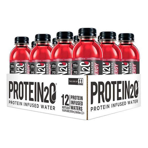 Protein2o - Eau infusée de protéines + Energy (500ml) (12x)