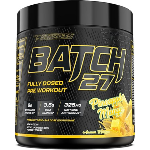 TC Nutrition - Batch 27 Pre Workout