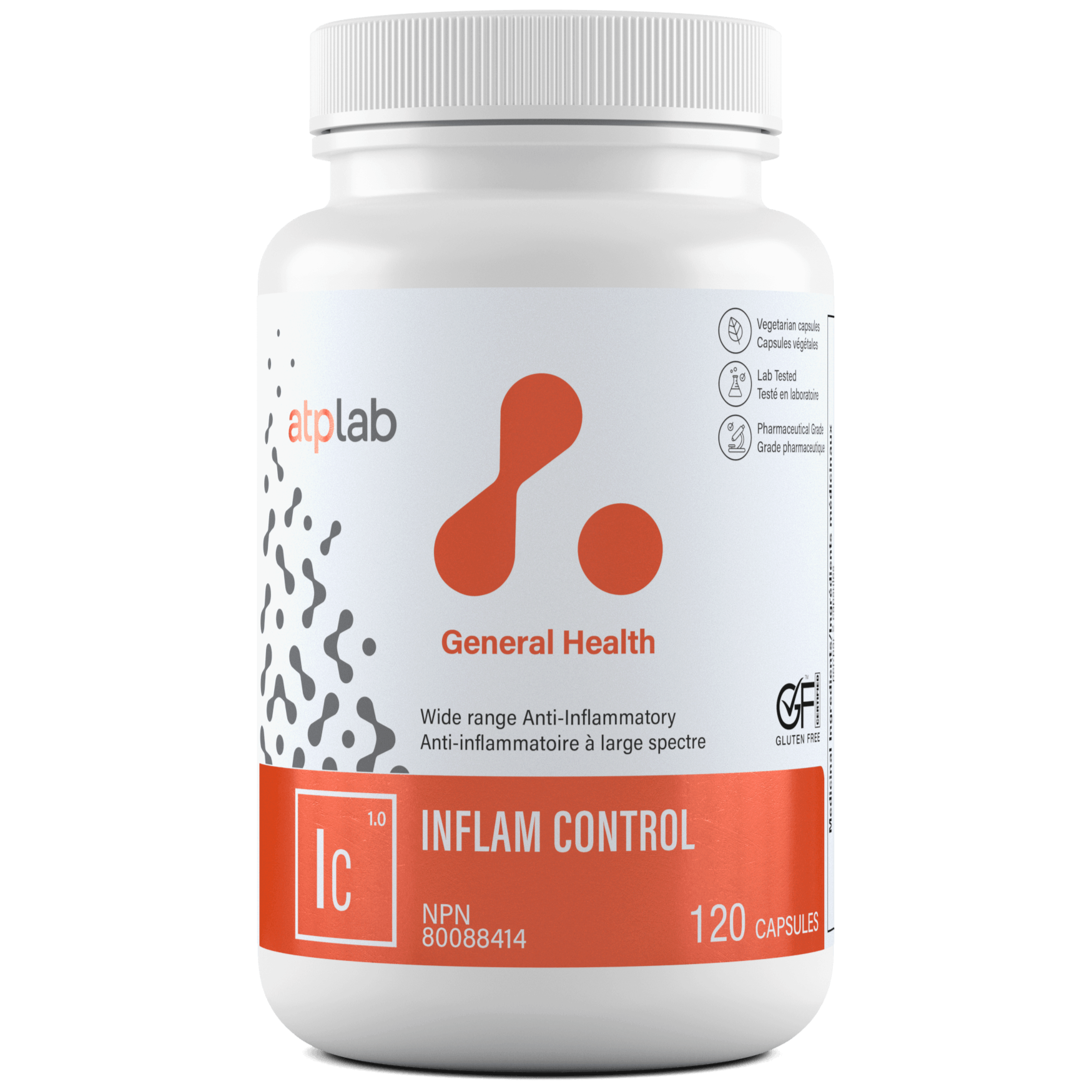 ATP LAB - Inflam Control 120 capsules – Shop Santé