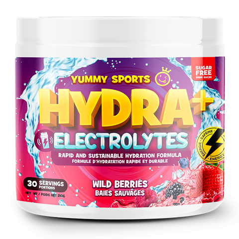 Yummy Sports - Hydra+Electrolytes with caffeine 210g