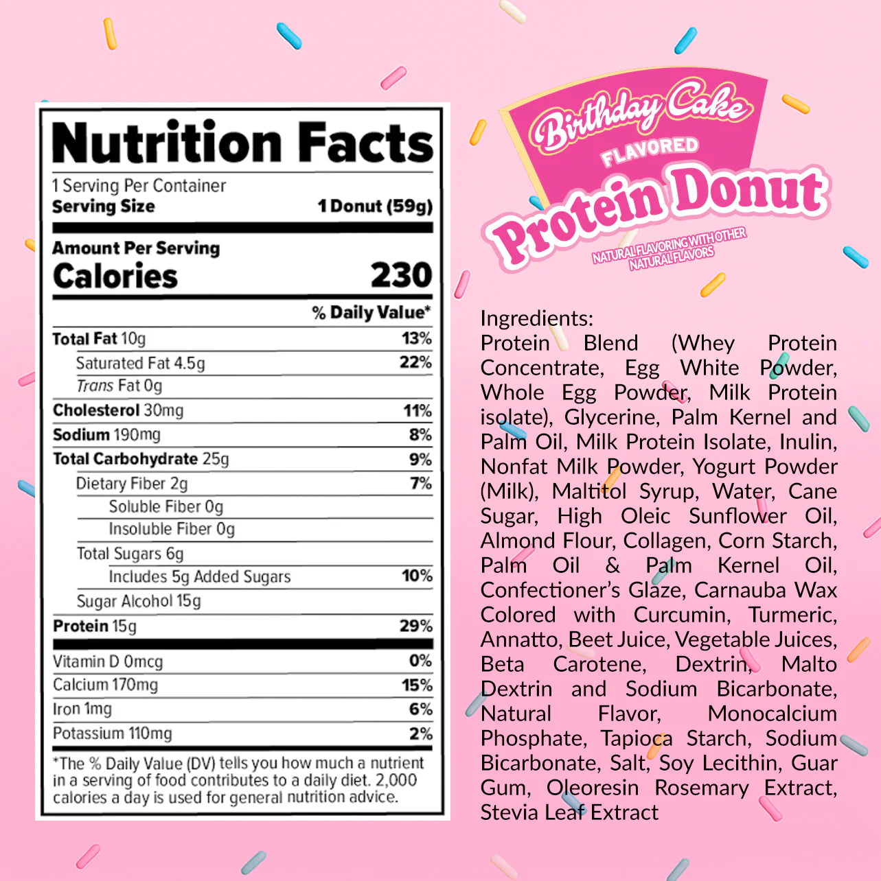 Informations Nutritionnelles