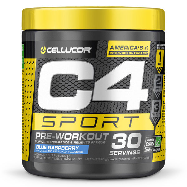 C4 - Pre-Workout Sport 30 portions.