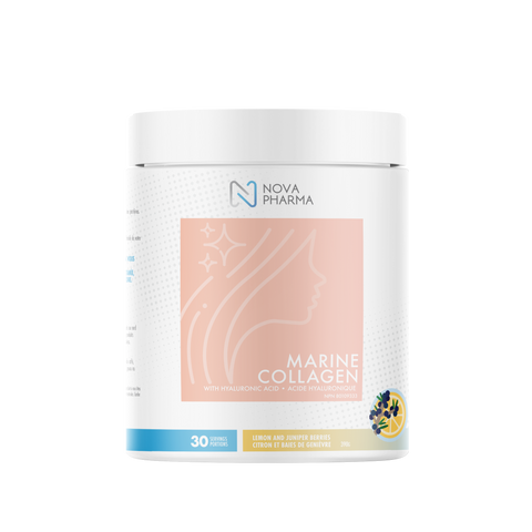 Nova Pharma - Marine Collagen + Hyaluronic Acid 390g