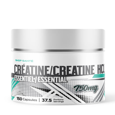 Shop Santé - Créatine HCL - 150 capsules