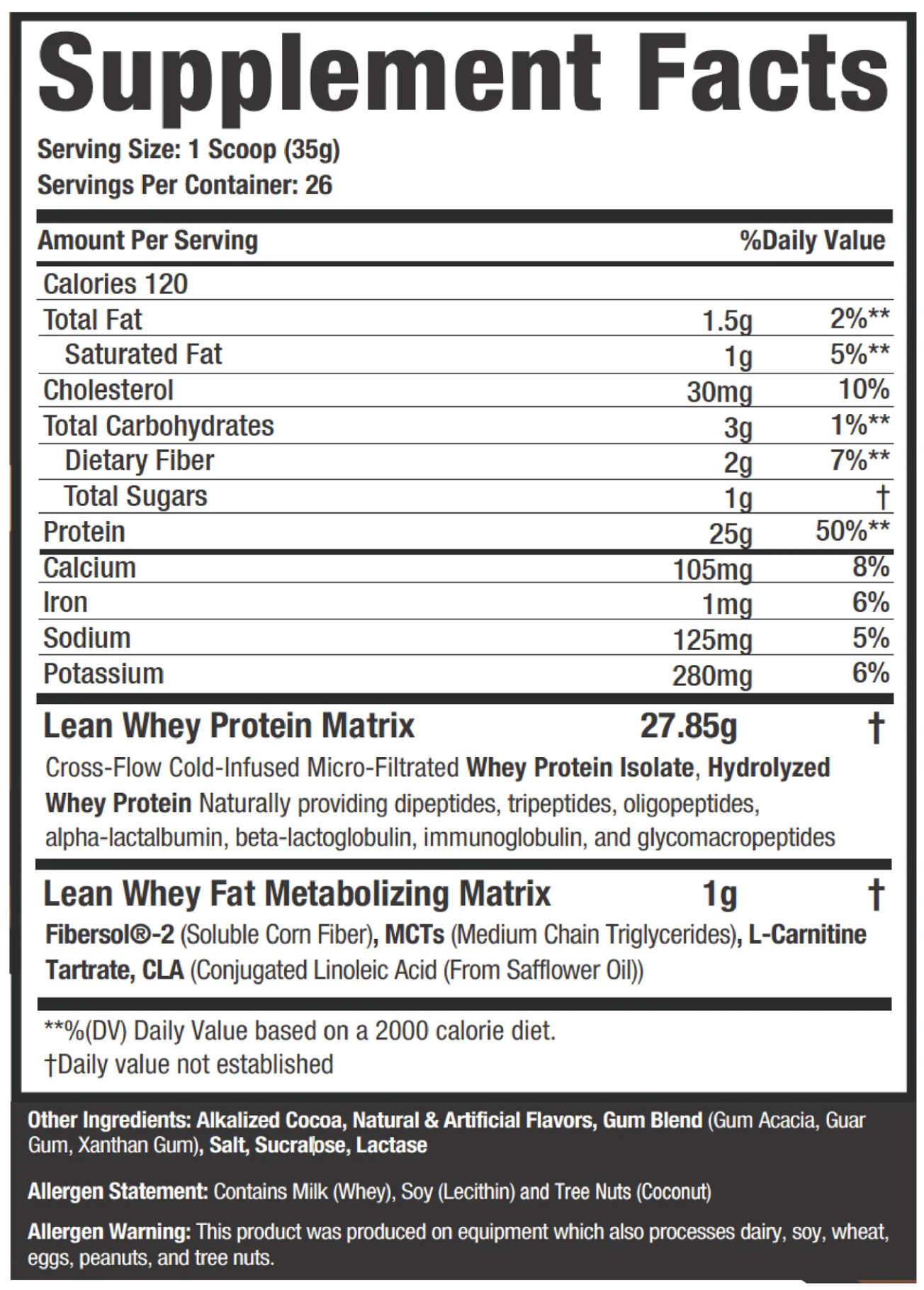 Nutritional Information