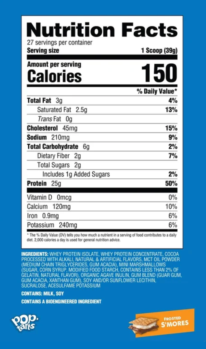 Informations Nutritionnelles
