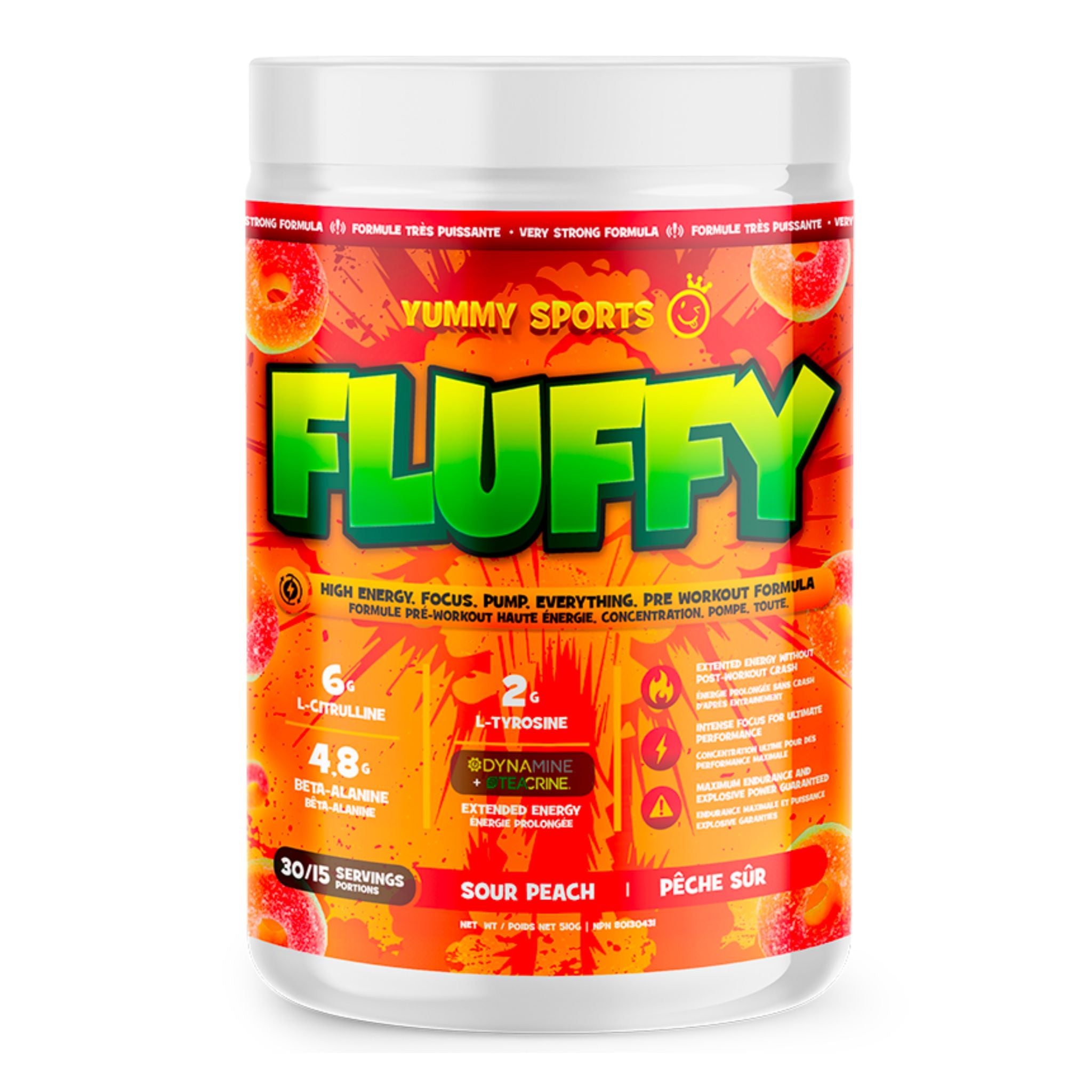 Yummy Sports - Fluffy 510g – Shop Santé