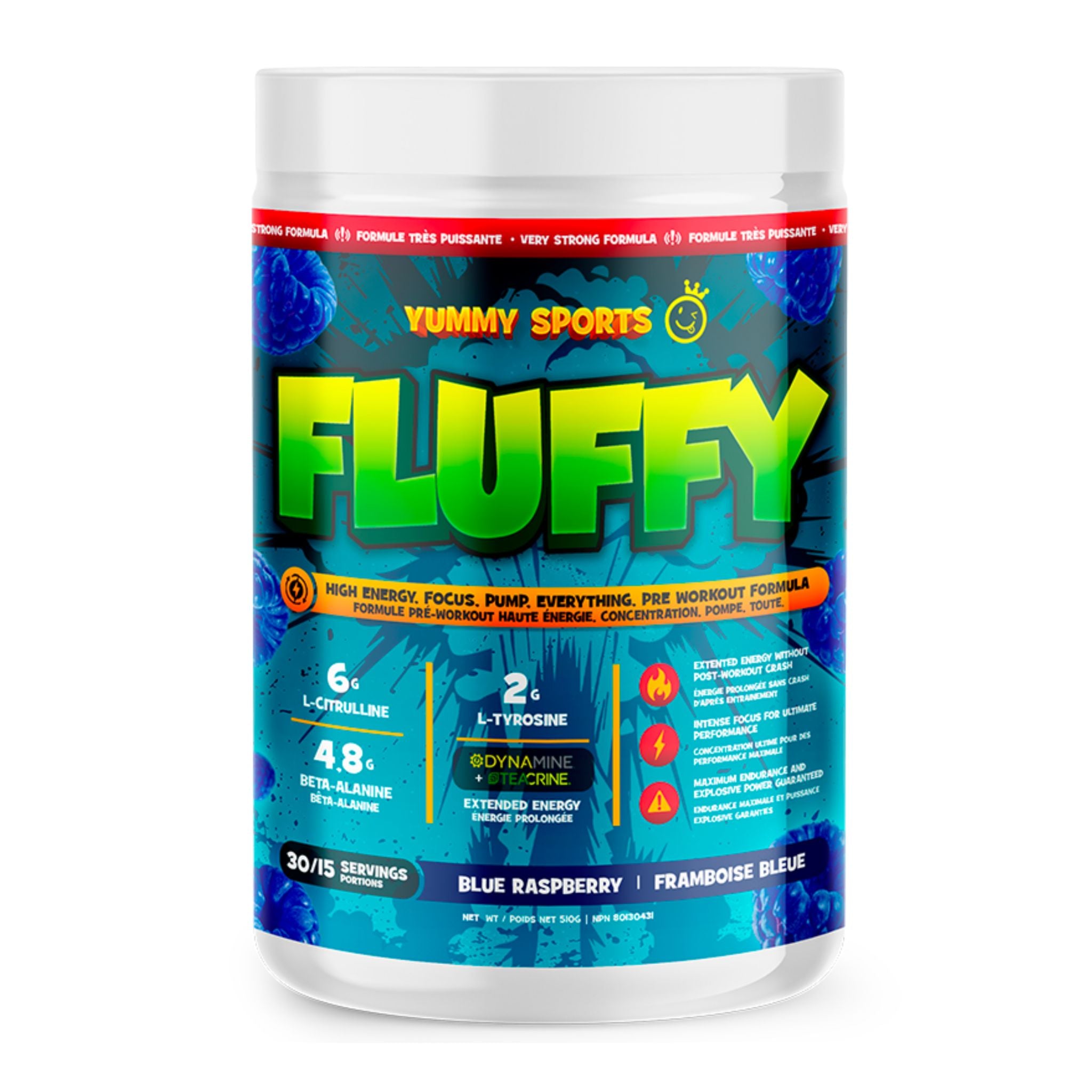 Yummy Sports - Fluffy 510g – Shop Santé