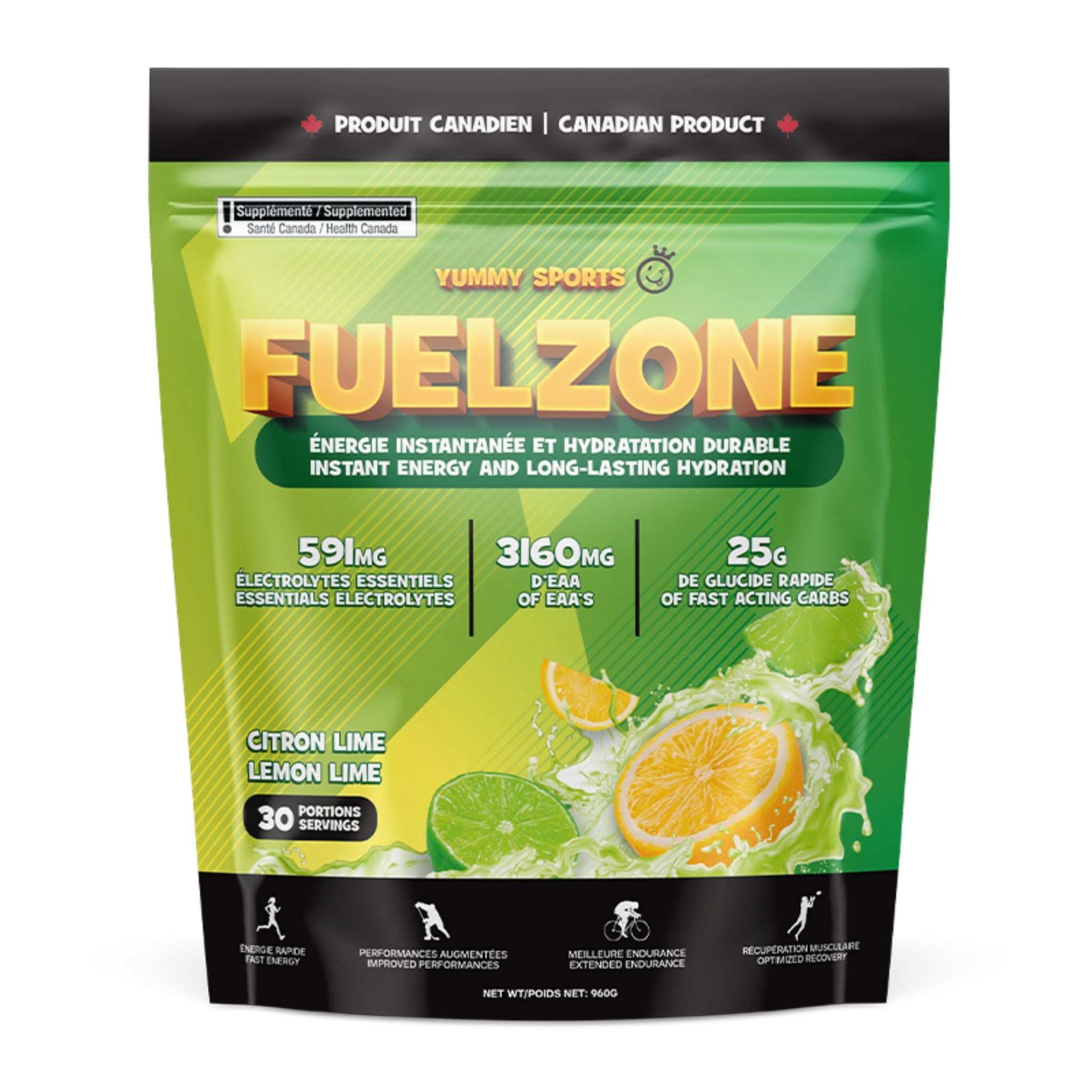 Yummy Sports - Fuel Zone - 960g – Shop Santé
