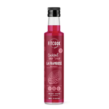 La fitcook - LA FRAMBOISE - SIROP À COCKTAIL KETO main image 1