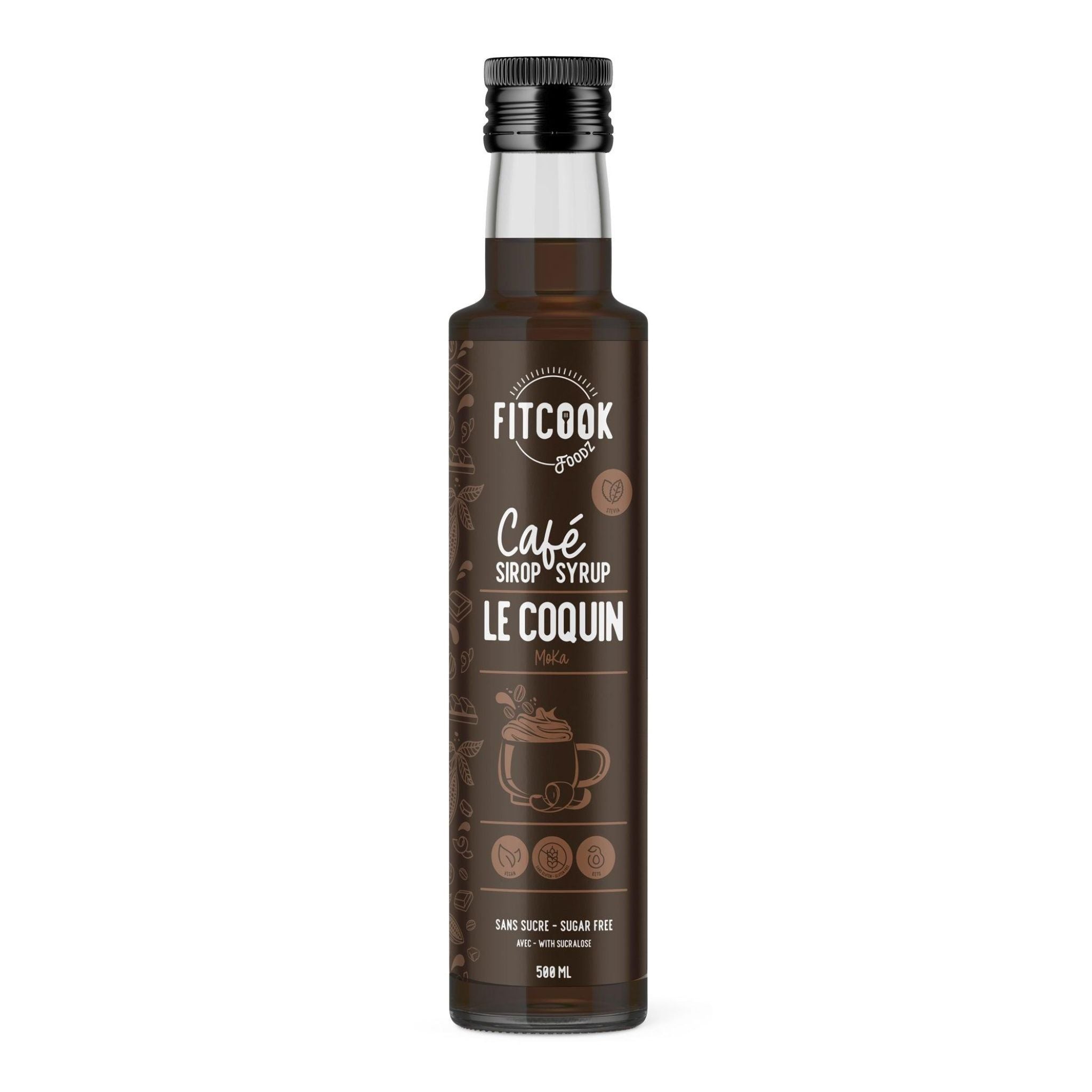 Fitcook Foodz - Coffee Syrup 500ml – Shop Santé