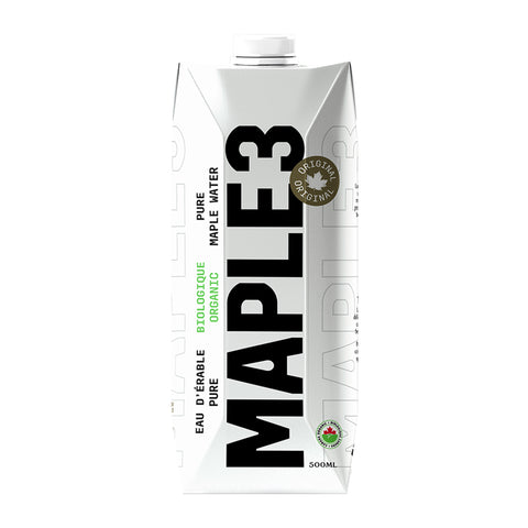 Maple3 - Eau d'érable Pure 500ml - Shop Santé