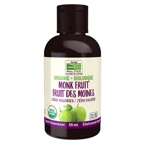 NOW - Organic Monk Fruit Liquid Sweetener 53ml