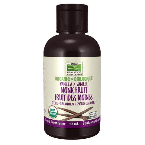 NOW - Organic Monk Fruit Liquid Sweetener 53ml