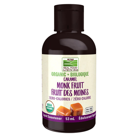 NOW - Organic Monk Fruit Liquid Sweetener 53ml