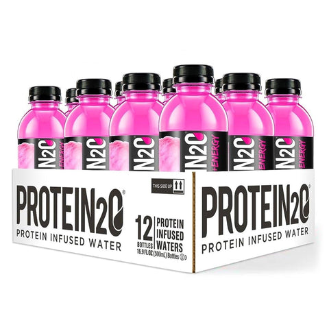 Protein2o - Eau infusée de protéines + Energy (500ml) (12x)