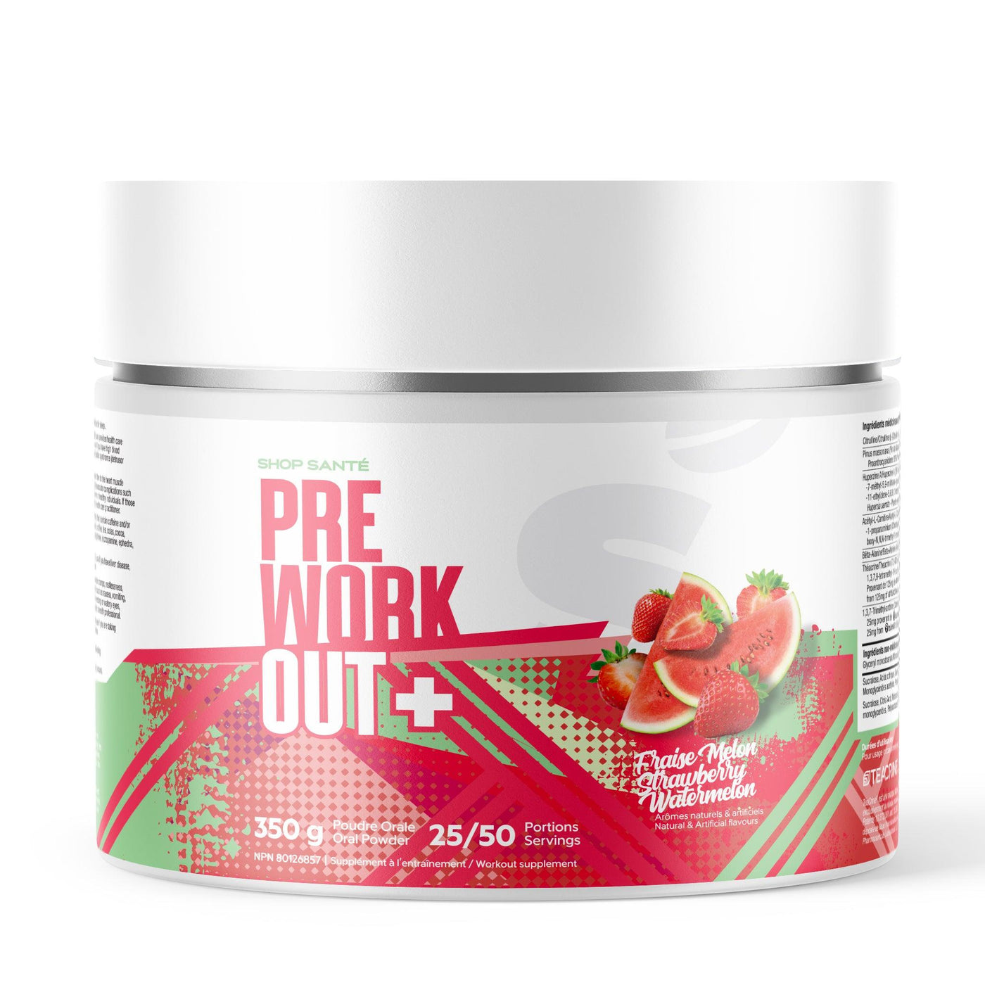 Shop Santé - Pré-Workout 350g - Shop Santé