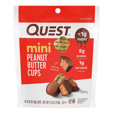 Quest - Mini Peanut Butter Cup Snack 128g