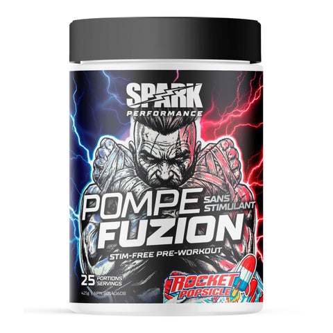 Spark - Pompe Fuzion Pre-Workout Stim-Free - 425g