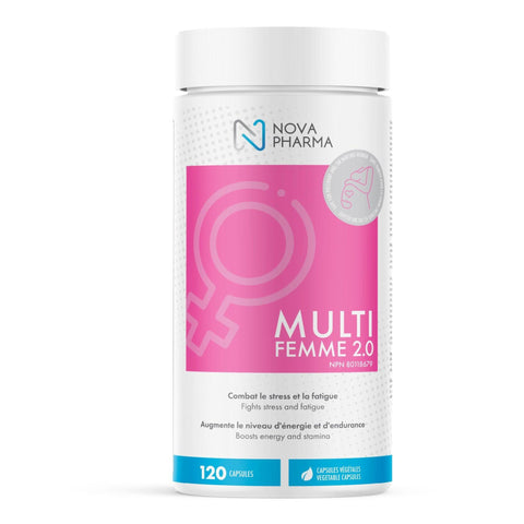 Nova Pharma - Multi Vitamines pour femmes 2.0 - 120 caps