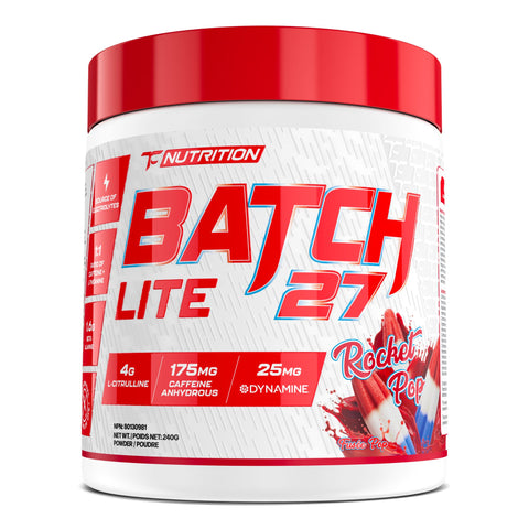 TC Nutrition - Batch 27 - Pre Workout Lite - 240g