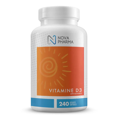 Nova Pharma - Vitamin D3 240 caps