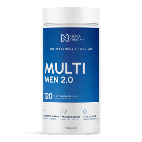 Nova Pharma - Multi Vitamines pour hommes - 120 capsules
