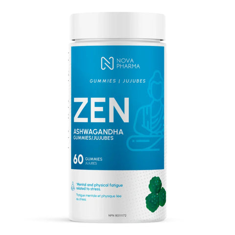 Nova Pharma - Zen - Gummies à l'Ashwagandha - 60 Gummies