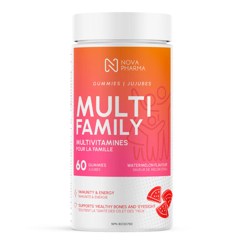 Nova Pharma - Multivitamines pour la famille - 60 Jujubes