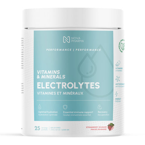 Nova Pharma - Électrolytes - 250g
