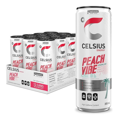 Celsius - Boisson Énergisante - 355mL (12x)