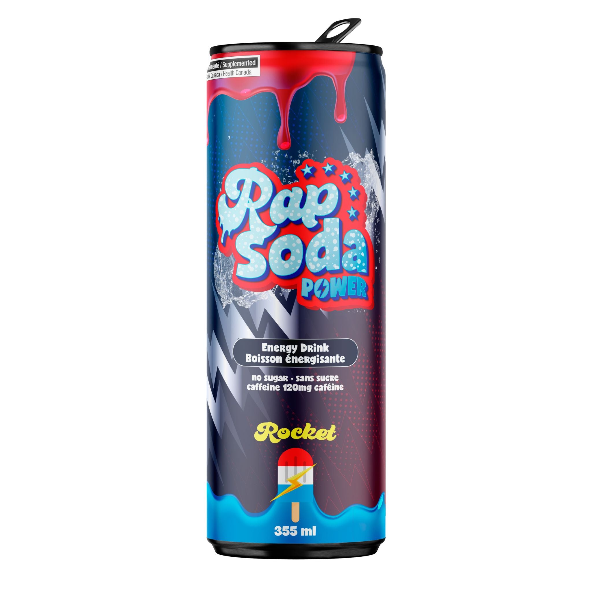 Rap Soda - Rap Soda Power Rtd - 355ml – Shop Santé