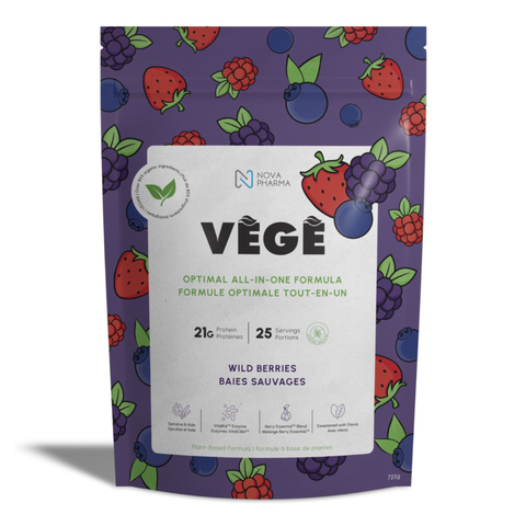 Nova Pharma - Mélange de Protéines Végétales Complètes 725g