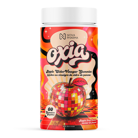 Nova Pharma - Oxia - Jujubes au Vinaigre de Cidre de Pomme - 60 Gummies