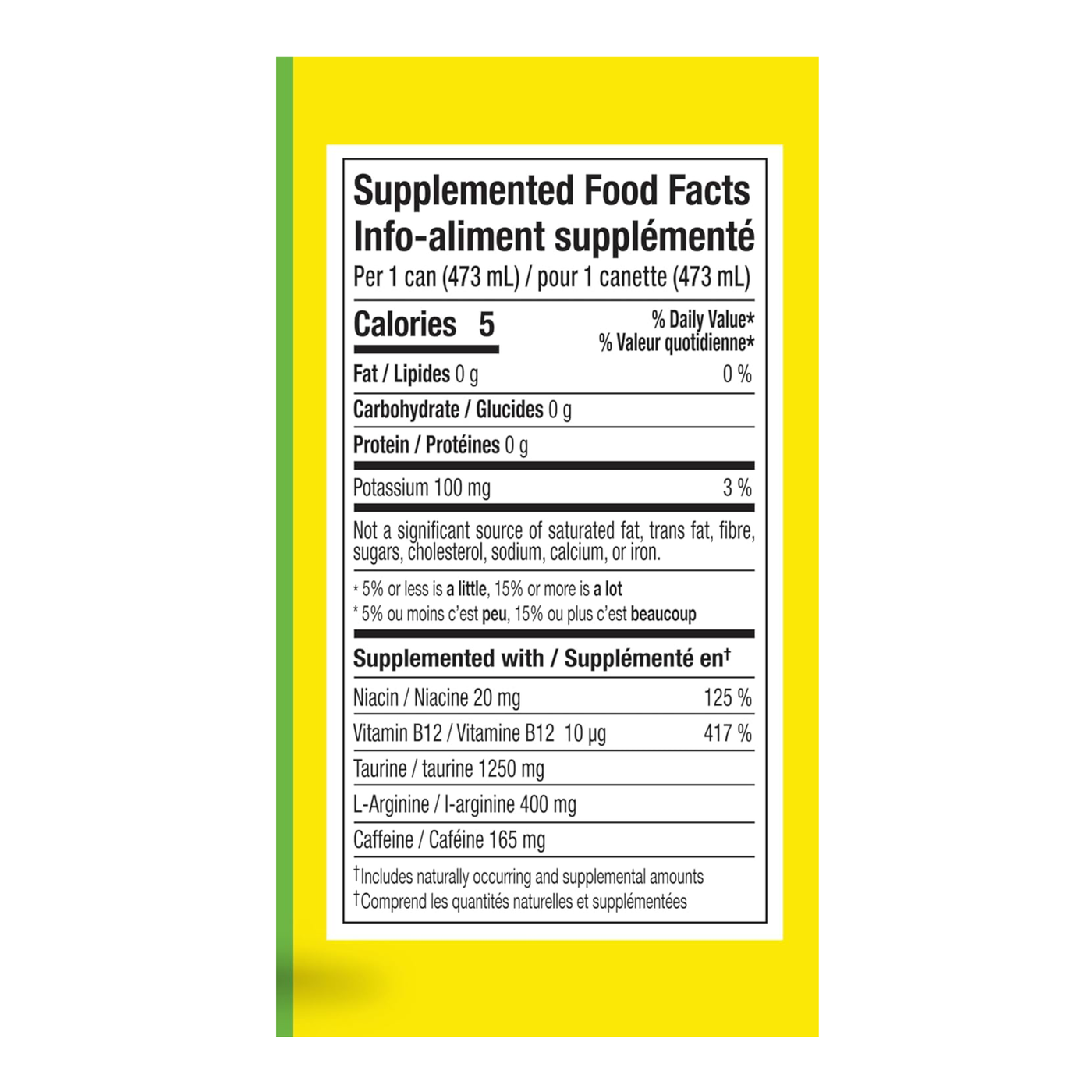 Informations Nutritionnelles