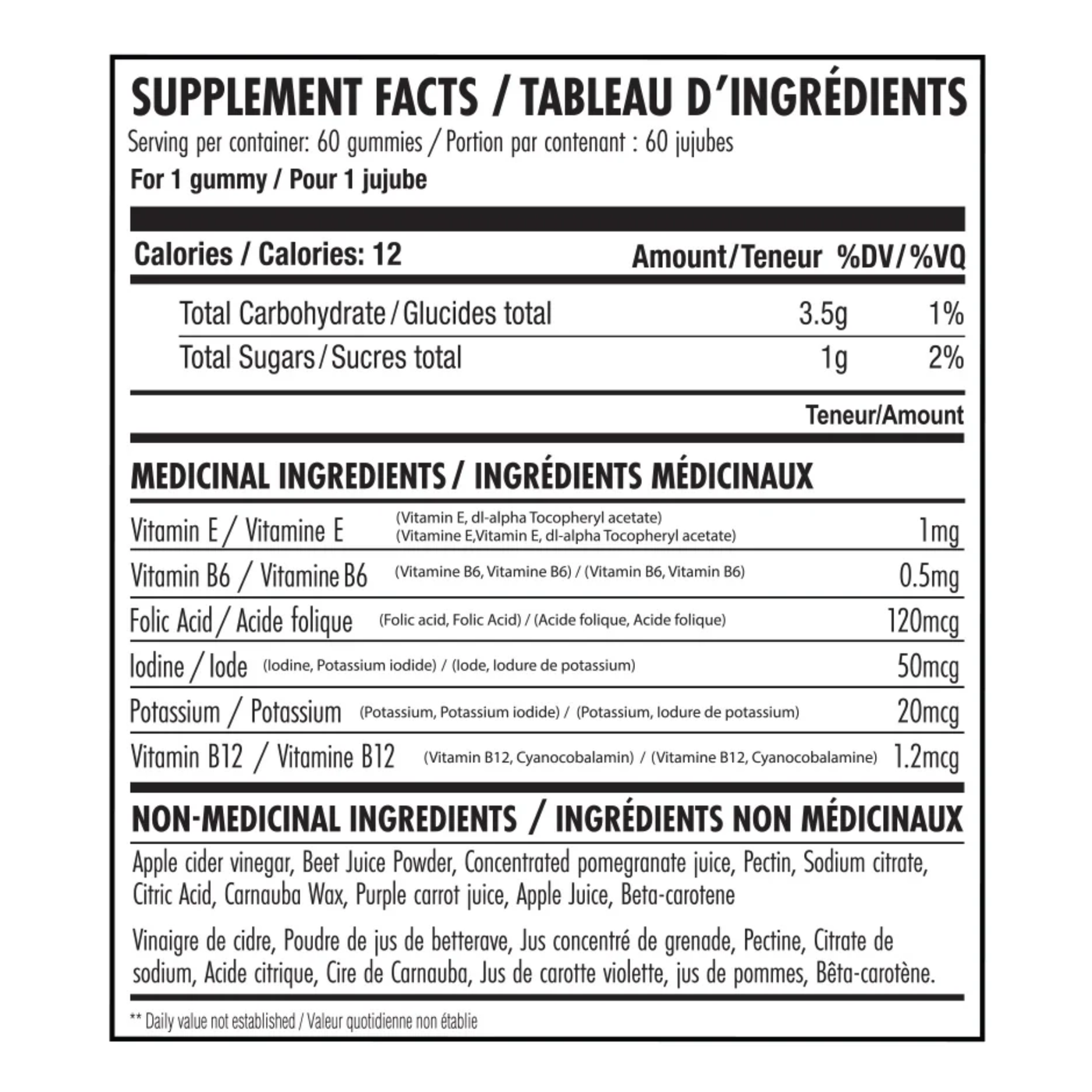 Nutritional Information