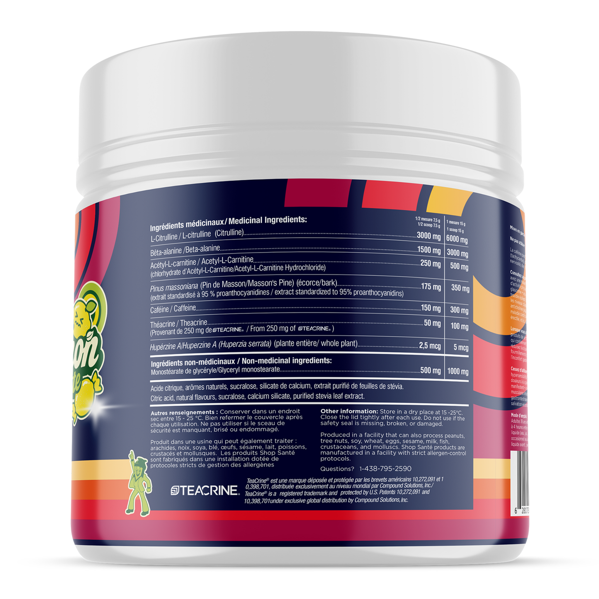 Informations nutritionnelles