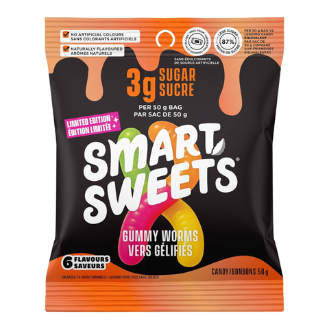Smart Sweets - Sugar Free Gummies - 45-50g
