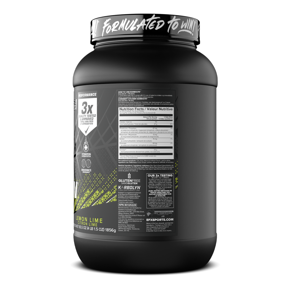 Informations Nutritionnelles