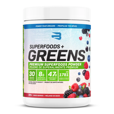 Believe Supplements - Superfoods + Greens - 300g