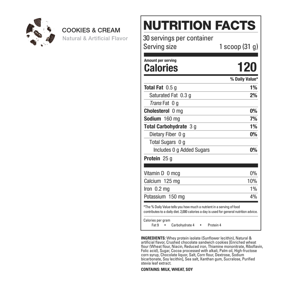 Informations Nutritionnelles